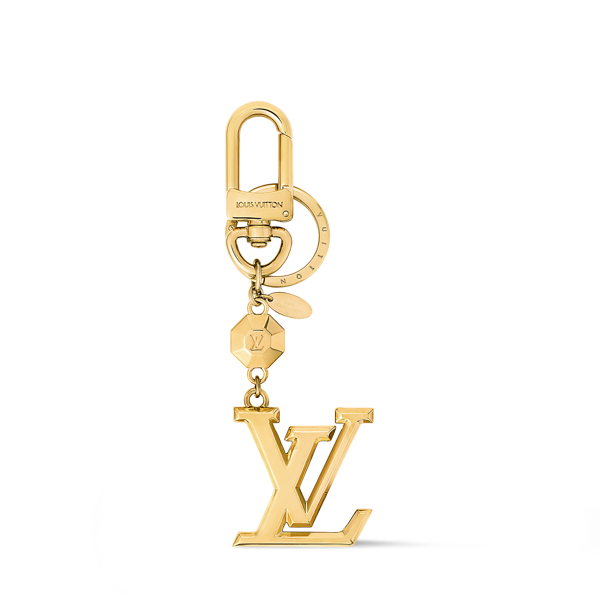 ルイ・ヴィトン LV ファセット キーホルダー キーホルダー